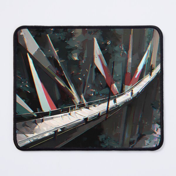 Item preview, Bridge Whispers Nature A Journey Through Surreal Landscapes designed and sold by ART ATTACK ZONE.