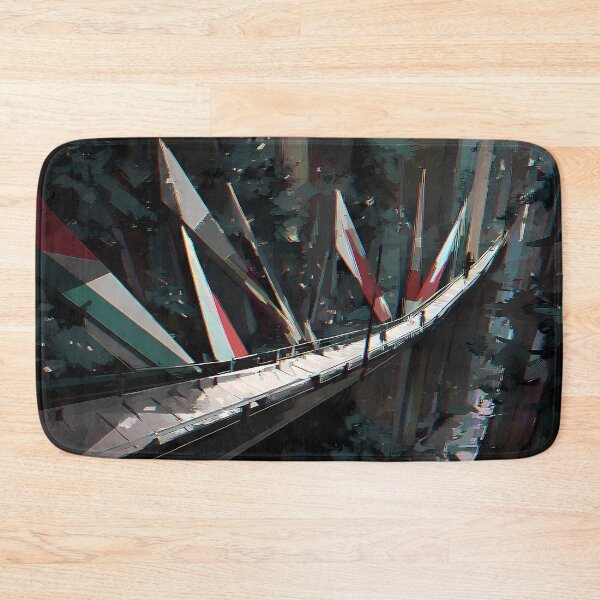 Item preview, Bridge Whispers Nature A Journey Through Surreal Landscapes designed and sold by ART ATTACK ZONE.