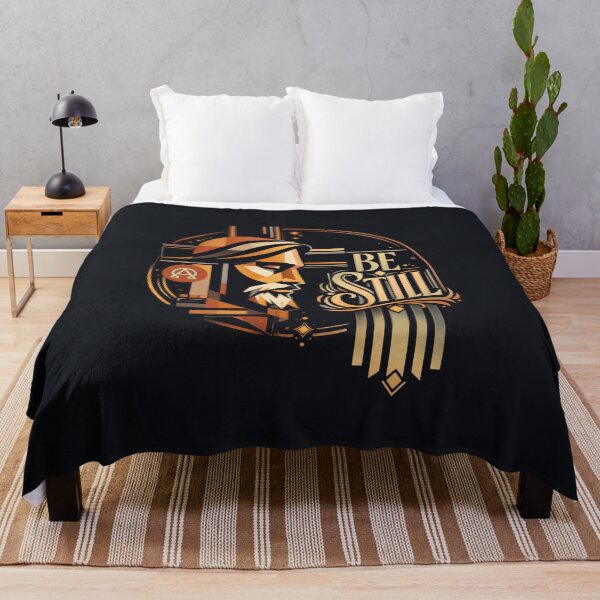 Item preview, Be Still — Christ in Quiet Strength (Art Deco Icon)  Selling blurb: designed and sold by Sanctum Icons.