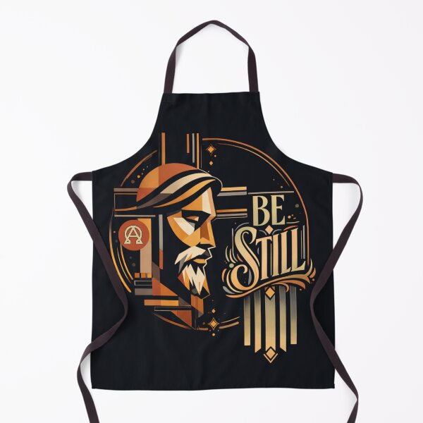 Item preview, Be Still — Christ in Quiet Strength (Art Deco Icon)  Selling blurb: designed and sold by Sanctum Icons.