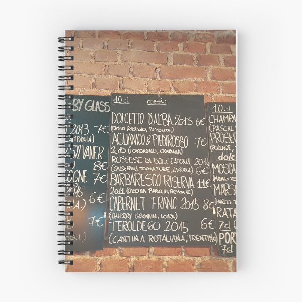 Item preview, Wine List designed and sold by Vinodisiac.