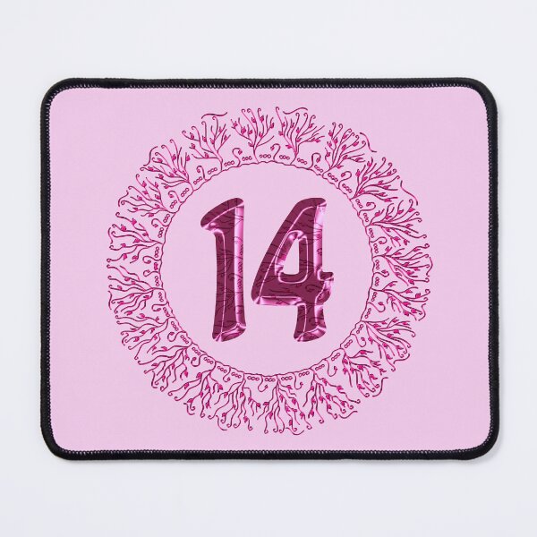 Item preview, Number 14 in Pink, Wavy, Hand-drawn Mandala Ring designed and sold by Myriel-Myriel.