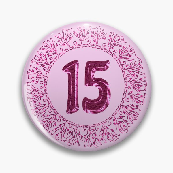 Item preview, Number 15 in Pink, Wavy, Hand-drawn Mandala Ring designed and sold by Myriel-Myriel.