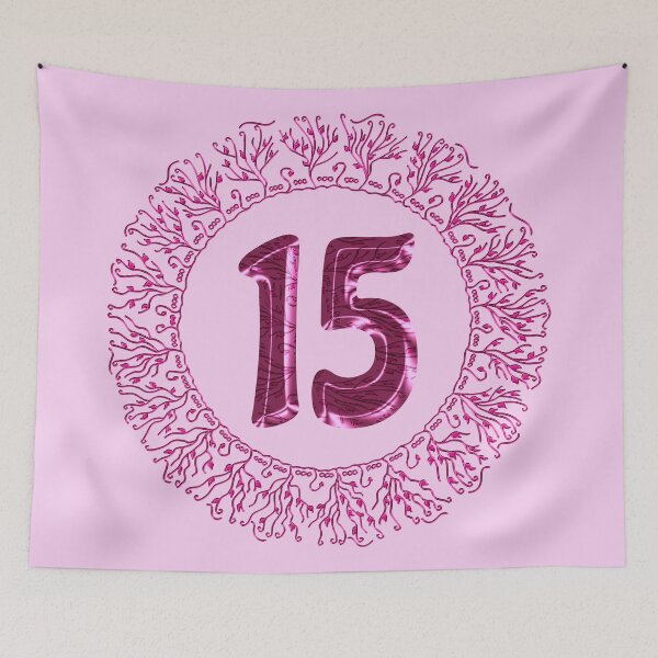 Item preview, Number 15 in Pink, Wavy, Hand-drawn Mandala Ring designed and sold by Myriel-Myriel.