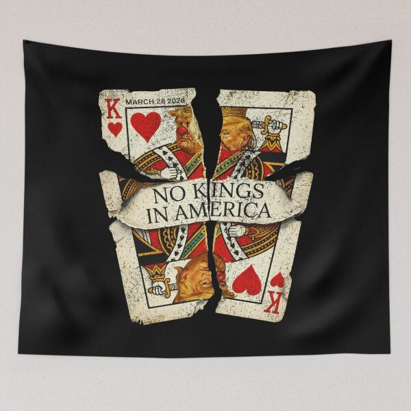 Item preview, No Kings in America March 28 2026 No Kings Political Statement designed and sold by MackenzieBin.
