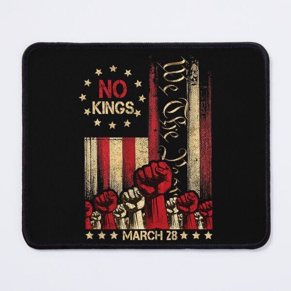 Item preview, No Kings in America March 28 2026 No Kings America Flag 1776 designed and sold by MackenzieBin.
