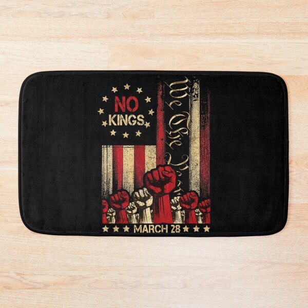 Item preview, No Kings in America March 28 2026 No Kings America Flag 1776 designed and sold by MackenzieBin.