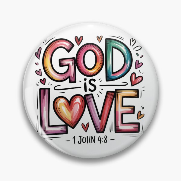 Item preview, God is love! designed and sold by fribabywonder.