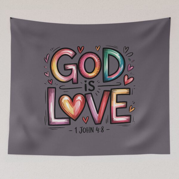 Item preview, God is love! designed and sold by fribabywonder.