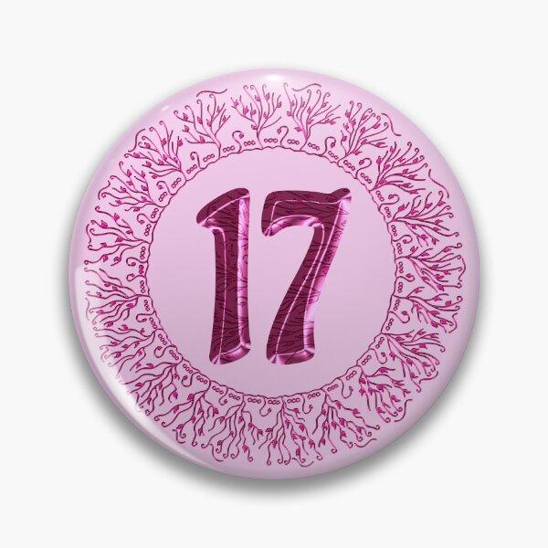 Artikelvorschau, Nummer 17 in Rosa, Wellenförmiger, handgezeichneter Mandala-Ring entworfen und verkauft von Myriel-Myriel.