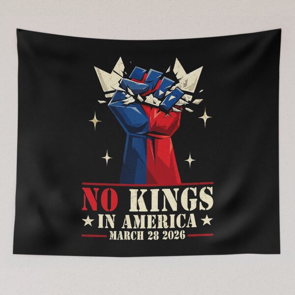 Item preview, No Kings in America March 28 2026 No Kings America Flag 1776 designed and sold by MackenzieBin.