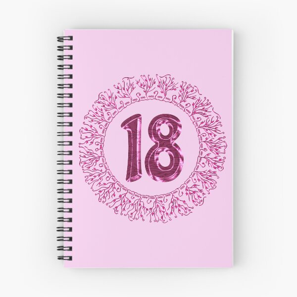 Item preview, Number 18 in Pink, Wavy, Hand-drawn Mandala Ring designed and sold by Myriel-Myriel.