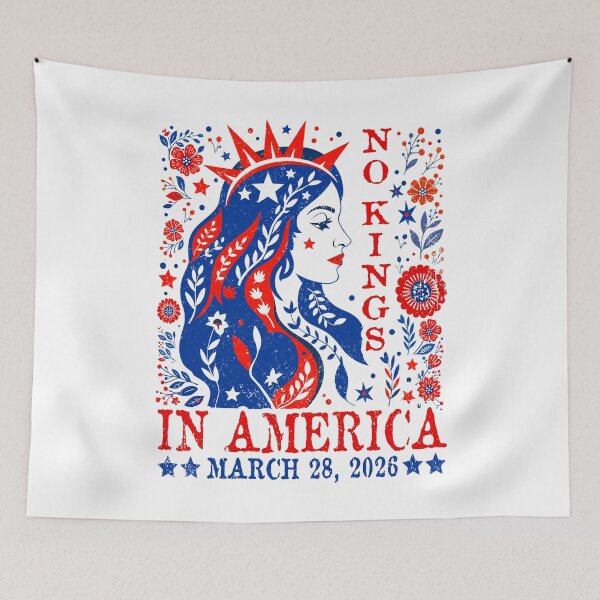 Item preview, No Kings in America March 28 2026 No Kings America Flag 1776 designed and sold by MackenzieBin.
