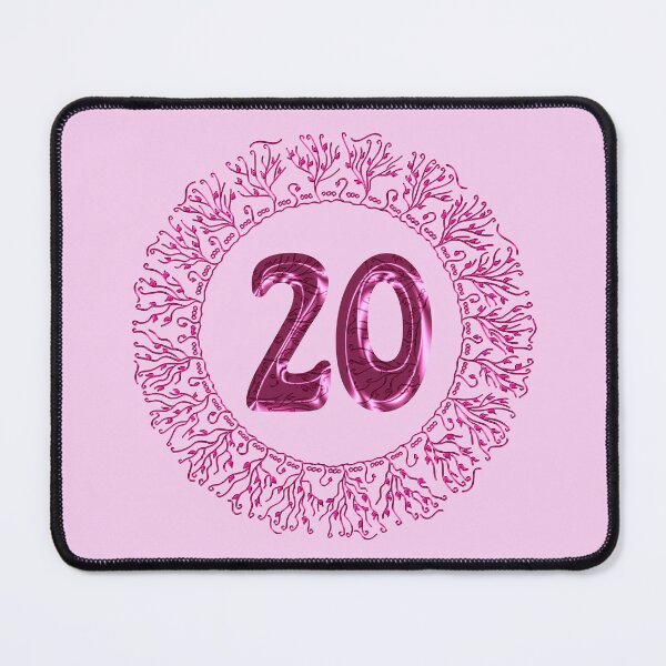 Item preview, Number 20 in Pink, Wavy, Hand-drawn Mandala Ring designed and sold by Myriel-Myriel.