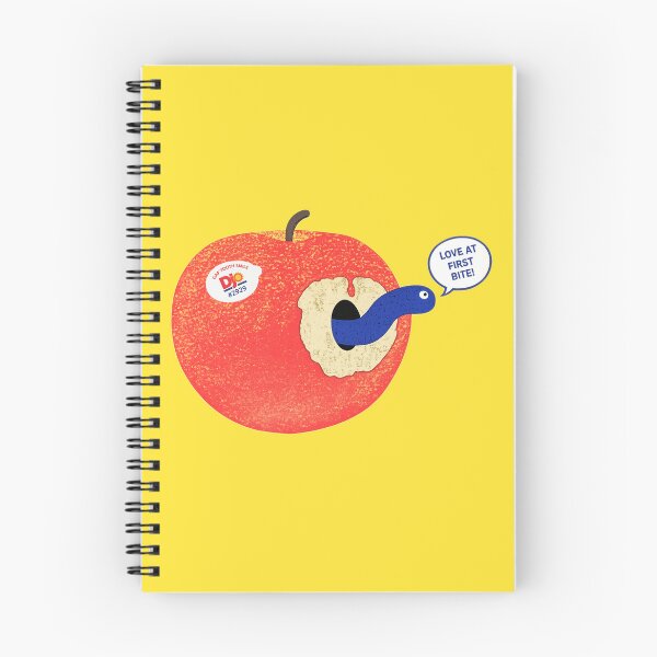 Item preview, djo gap tooth smile love at first bite apple sticker designed and sold by eliavxmp.