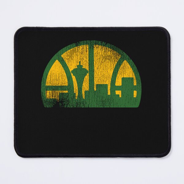 Item preview, Seattle Supersonics Vintage Distressed Basketball  designed and sold by BlackCafea.