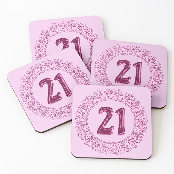 Item preview, Number 21 in Pink, Wavy, Hand-drawn Mandala Ring designed and sold by Myriel-Myriel.