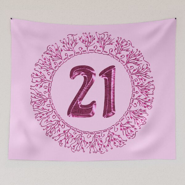 Item preview, Number 21 in Pink, Wavy, Hand-drawn Mandala Ring designed and sold by Myriel-Myriel.