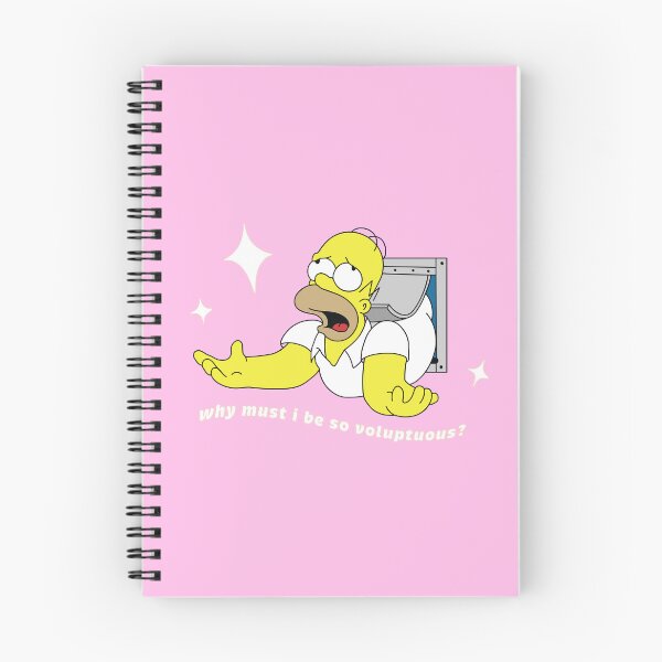 Item preview, Homer Simpson  "why must I be so voluptuous?" designed and sold by trblmkrspace.