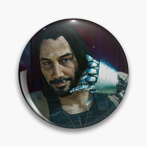 Item preview, Cyberpunk 2077 Johnny Silverhand designed and sold by Applesaucemeow-.