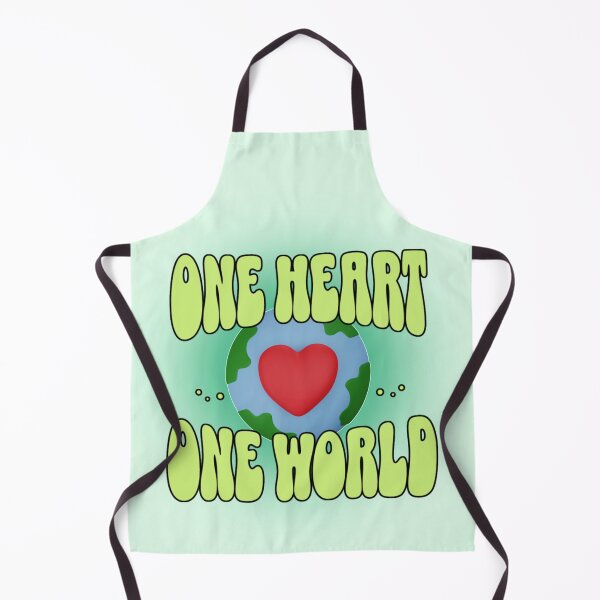 Item preview, One Heart One World Earth Graphic - Global Harmony  designed and sold by PriyaMagic.