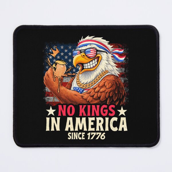 Item preview, No Kings in America March 28 2026 No Kings America Flag 1776 designed and sold by MackenzieBin.