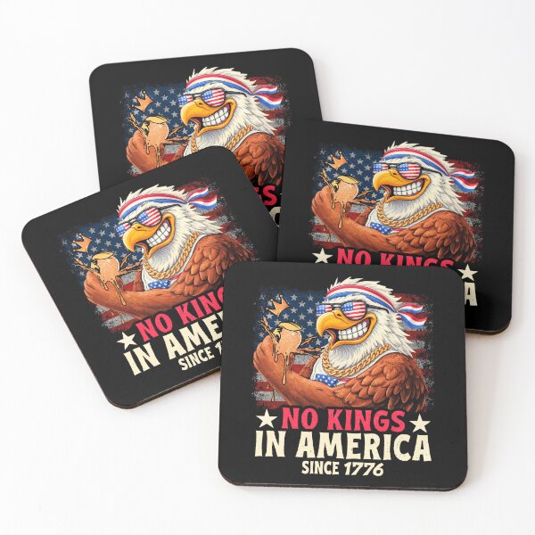 Item preview, No Kings in America March 28 2026 No Kings America Flag 1776 designed and sold by MackenzieBin.