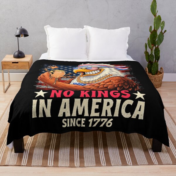 Item preview, No Kings in America March 28 2026 No Kings America Flag 1776 designed and sold by MackenzieBin.