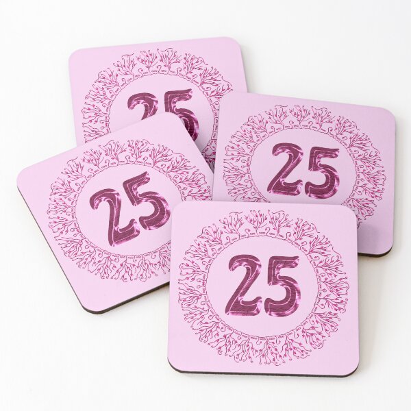 Item preview, Number 25 in Pink, Wavy, Hand-drawn Mandala Ring designed and sold by Myriel-Myriel.