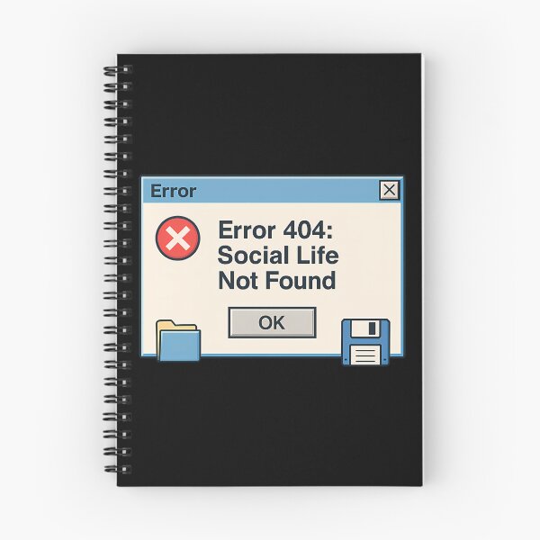 Item preview, Error 404 Social Life Not Found designed and sold by liuiawgpn47.