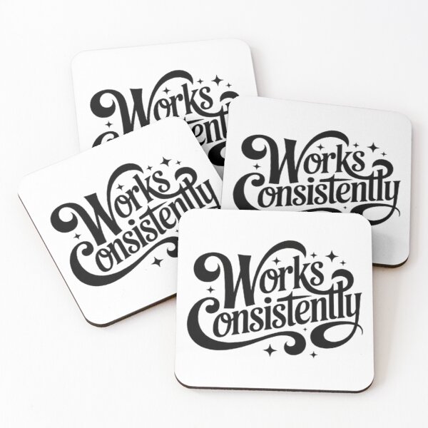 Item preview, Works Consistently — Discipline, Progress, and Results That Compound Over Time designed and sold by NewUSShop.