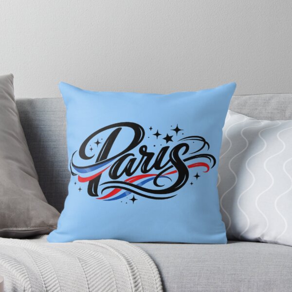 Item preview, Paris Urban Script – French Tricolor Street Style designed and sold by wanado.