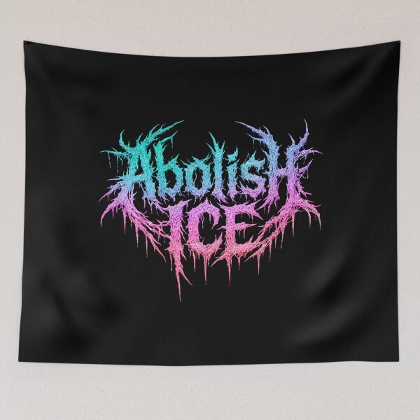 Item preview, Abolish ICE Heavy Metal Resist designed and sold by MackenzieBin.