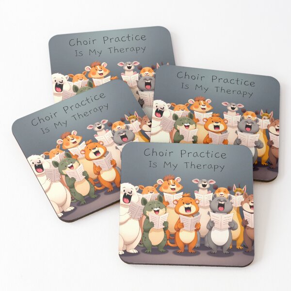 Item preview, Choir Practice is My Therapy Funny Christian designed and sold by Sachie's Studio.
