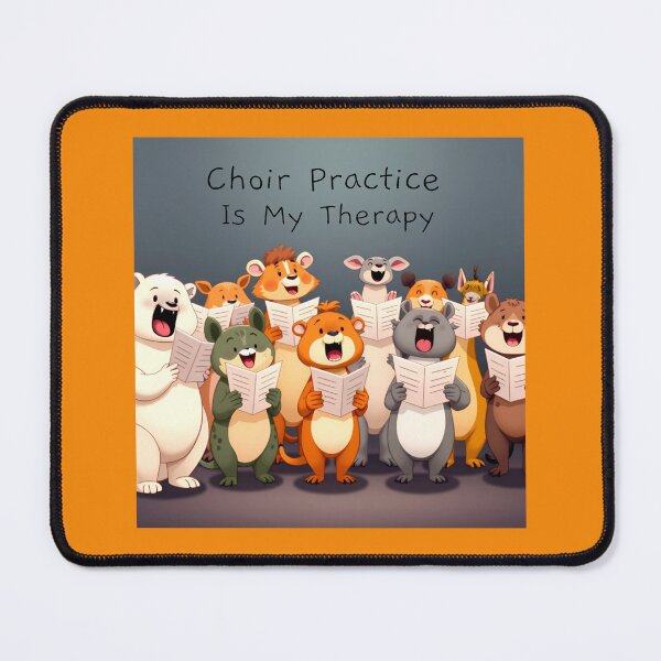 Item preview, Choir Practice is My Therapy Funny Christian designed and sold by Sachie's Studio.