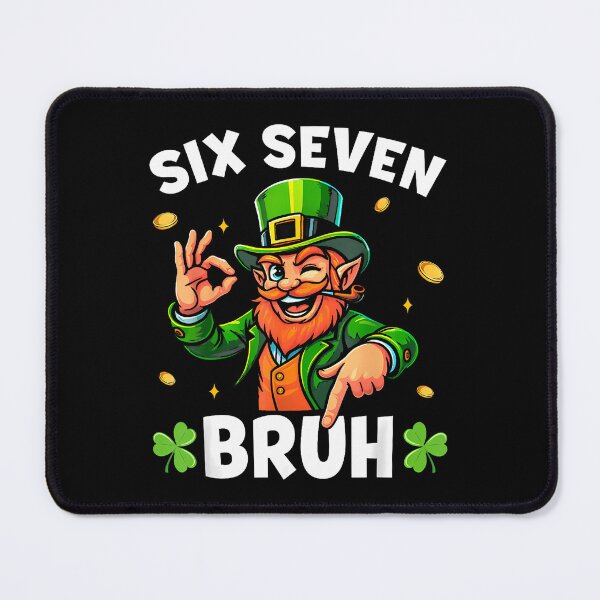 Item preview, 67 St Patricks Funny Six Seven Meme Leprechaun Boys Men designed and sold by Dear-Blue.
