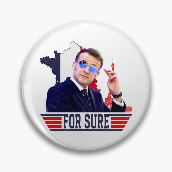 Item preview, Emmanuel Macron for sure designed and sold by MackenzieBin.
