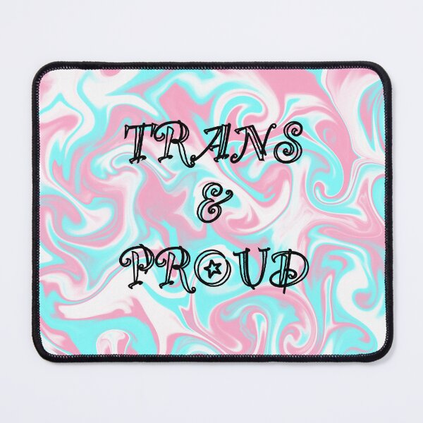 Item preview, Trans and Proud (Trans Pride) designed and sold by artist-wanna-be.
