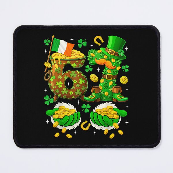 Item preview, Six Seven Meme 67 St Patricks Day Shamrock Men Women Kids designed and sold by Dear-Blue.