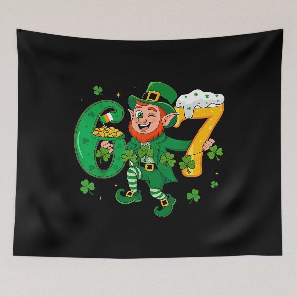 Item preview, 67 Six Seven Leprechaun For Men Boys Adults St Patricks Day  designed and sold by Dear-Blue.