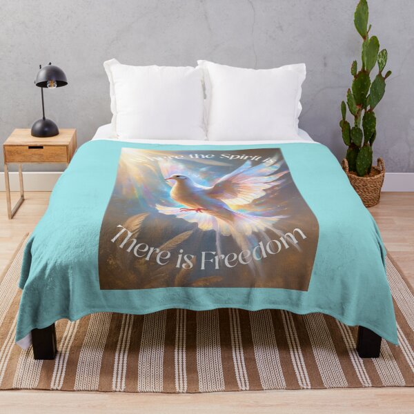 Item preview, Where the Spirit is, There is Freedom Christian designed and sold by Sachie's Studio.