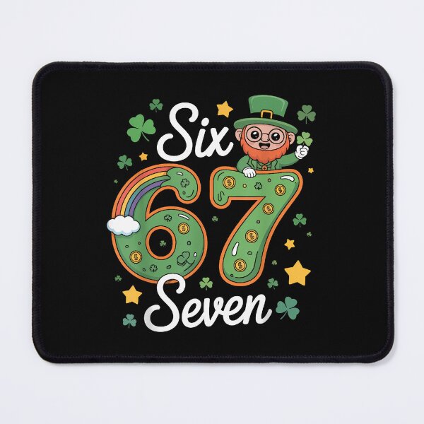Item preview, 67 Six Seven Funny 6 7 Meme St Patricks Day Leprechaun 67 designed and sold by Dear-Blue.