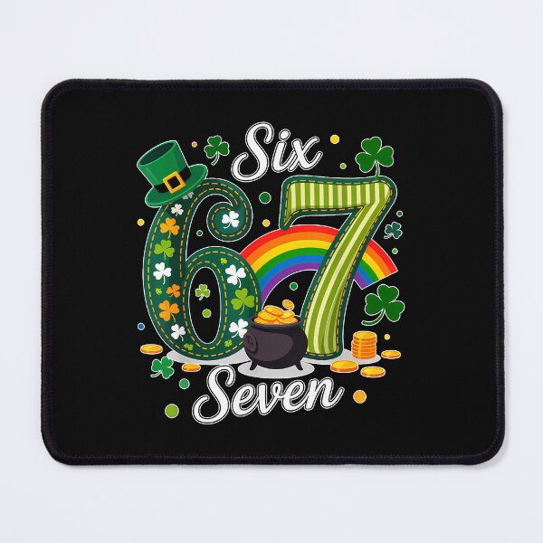 Item preview, 67 Six Seven Funny 6 7 Meme St Patricks Day Leprechaun 67 designed and sold by Dear-Blue.