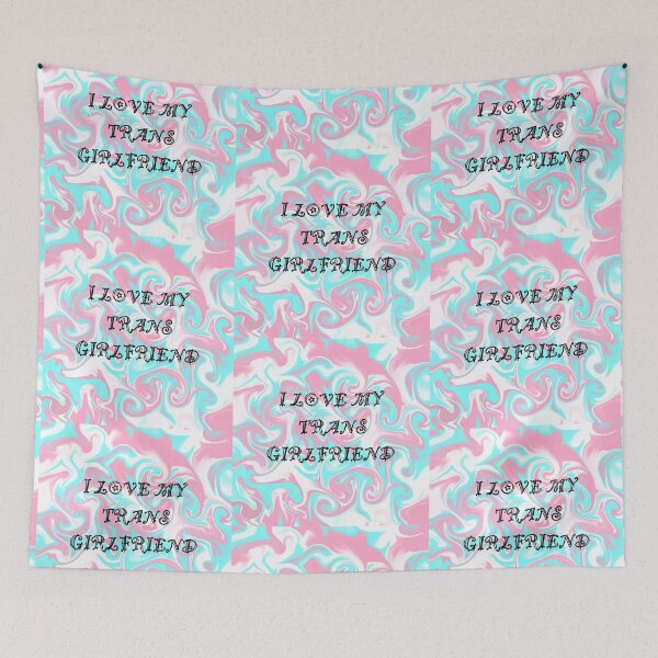 Item preview, Copy of I Love My Trans Girlfriend(Trans Pride) designed and sold by artist-wanna-be.