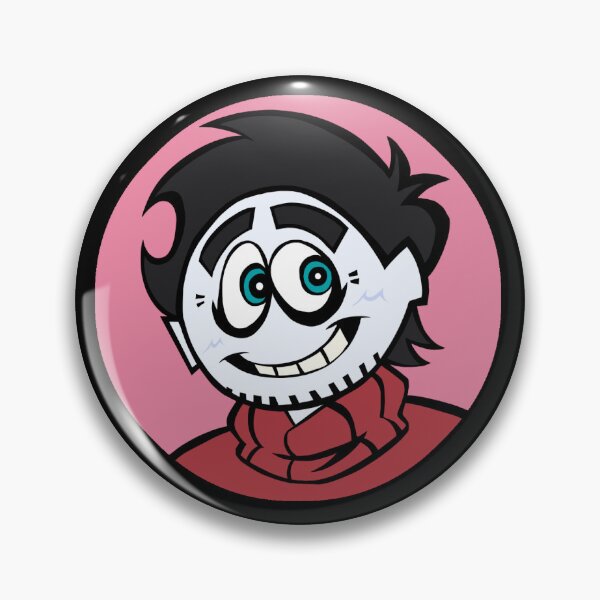 Item preview, Unmasked Bob Velseb Spooky Month Circle designed and sold by m34tv4p0r.