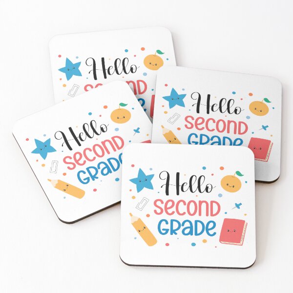 Item preview, Hello Second Grade. Welcome Back to School. Cute Print for 2nd Graders Elementary School designed and sold by AnnaShalygina.