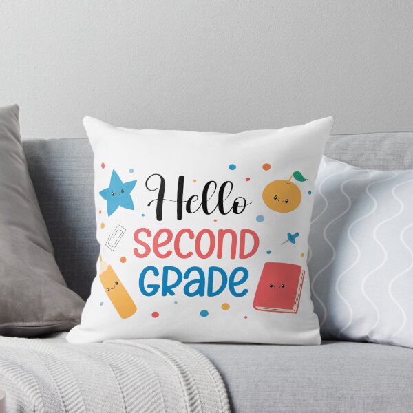 Item preview, Hello Second Grade. Welcome Back to School. Cute Print for 2nd Graders Elementary School designed and sold by AnnaShalygina.
