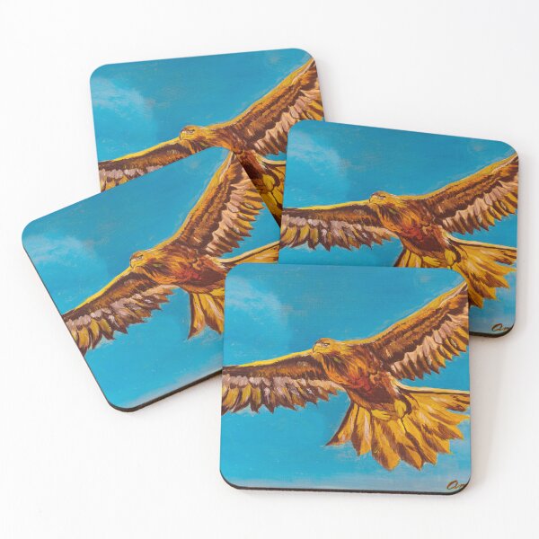 Item preview, Soaring Majesty: A Golden Eagle in Flight designed and sold by Ammi77.