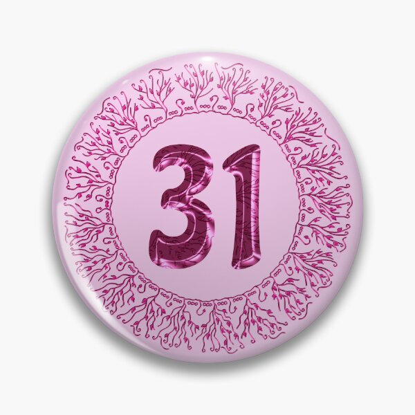Item preview, Number 31 in Pink, Wavy, Hand-drawn Mandala Ring designed and sold by Myriel-Myriel.
