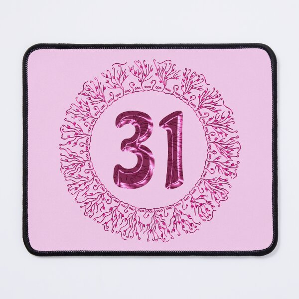 Item preview, Number 31 in Pink, Wavy, Hand-drawn Mandala Ring designed and sold by Myriel-Myriel.